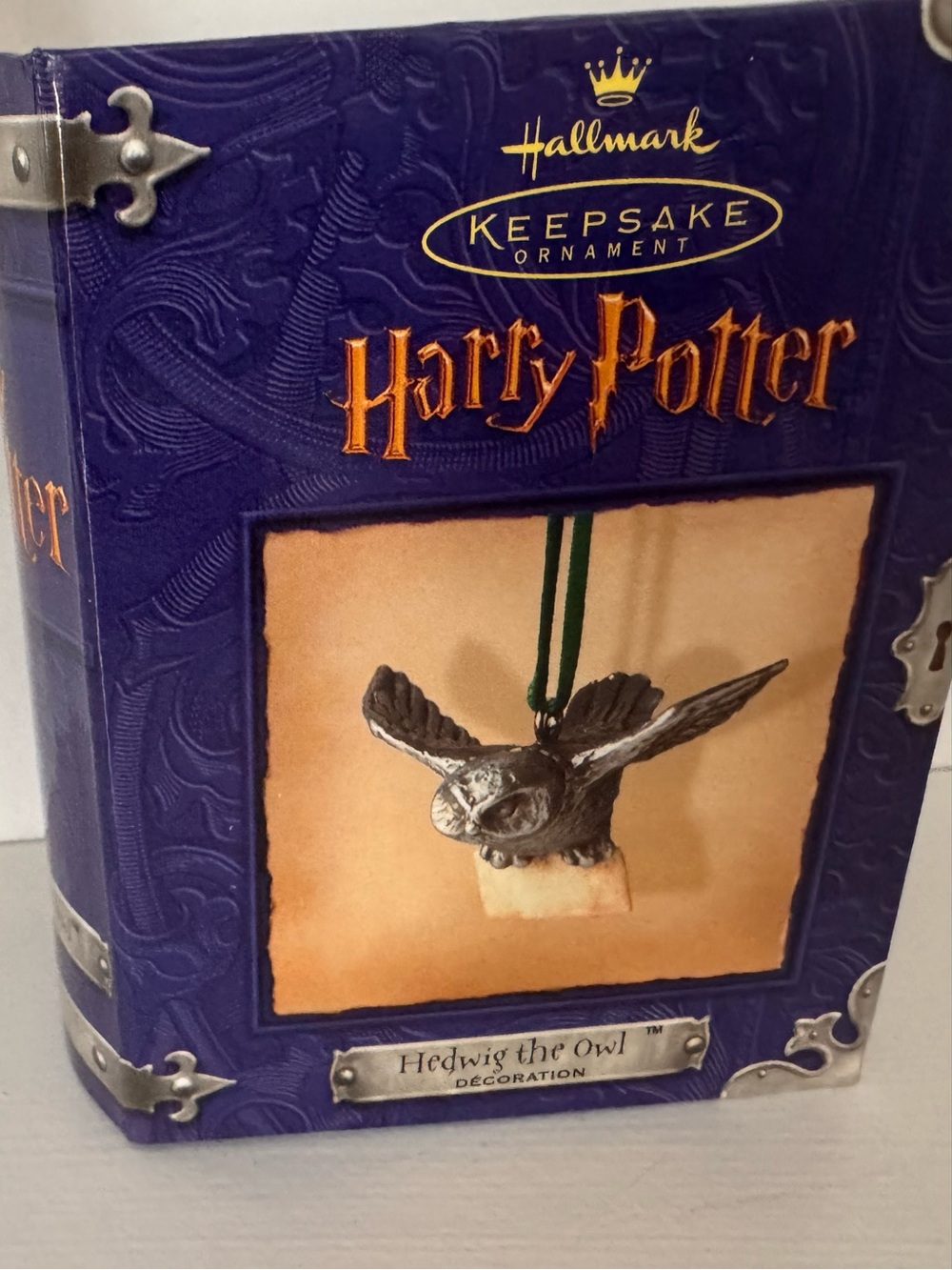 Hallmark Harry Potter Hedwig the Owl Pewter Keepsake Ornament
